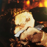 Skinkestek